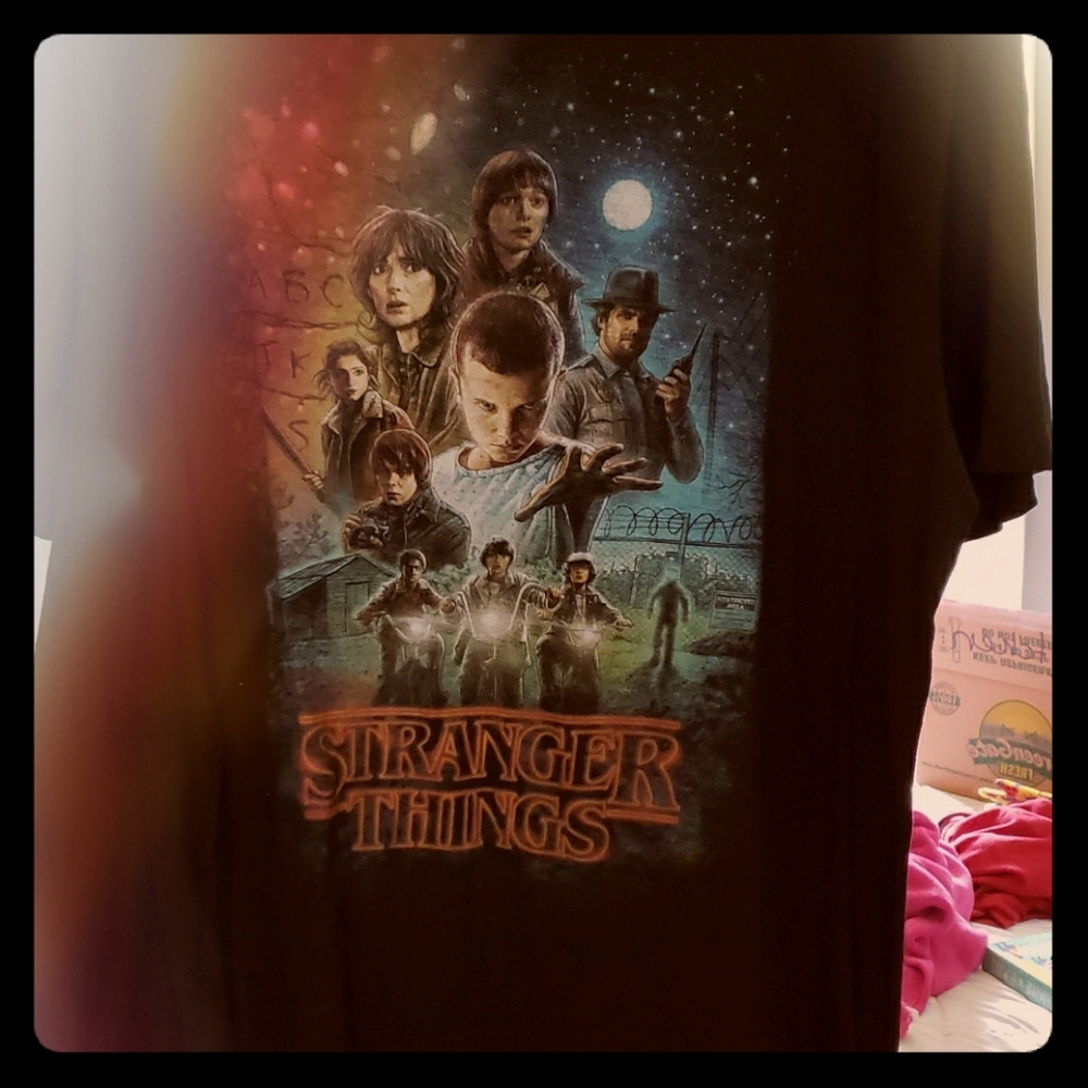 A Netflix Stranger Things shirt